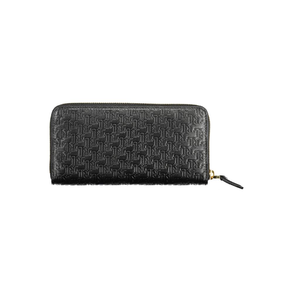 Black Leather Women Wallet