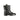 Black Leather Women Ankle Boot